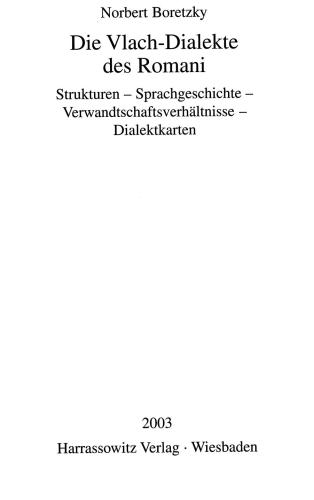 خرید و دانلود نسخه کامل کتاب Die Vlach-Dialekte des Romani. Strukturen – Sprachgeschichte – Verwandtschaftsverhältnisse_68b789de6308f.jpeg خرید و دانلود نسخه کامل کتاب Die Vlach-Dialekte des Romani. Strukturen – Sprachgeschichte – Verwandtschaftsverhältnisse
