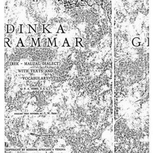 خرید و دانلود نسخه کامل کتاب Dinka grammar