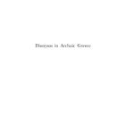 خرید و دانلود نسخه کامل کتاب Dionysos in Archaic Greece: An Understanding Through Images (Religions in the Graeco-Roman World)