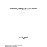 خرید و دانلود نسخه کامل کتاب Disambiguating Grammatical Tone in Gwere Orthography by Using Clarifying Words