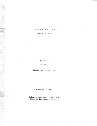 خرید و دانلود نسخه کامل کتاب DLI. Hungarian basic courses. Glossary_68b779ab386ee.jpeg خرید و دانلود نسخه کامل کتاب DLI. Hungarian basic courses. Glossary
