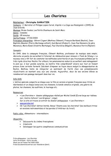 خرید و دانلود نسخه کامل کتاب Dossiers pédagogique d’après le film Les Choristes_68c40d1dd0b90.jpeg خرید و دانلود نسخه کامل کتاب Dossiers pédagogique d’après le film Les Choristes