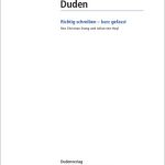 خرید و دانلود نسخه کامل کتاب Duden: Richtig schreiben – kurz gefasst: Die 111 häufigsten Stolpersteine der Rechtschreibung (Duden Ratgeber)