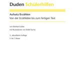خرید و دانلود نسخه کامل کتاب Duden Schülerhilfen Deutsch 5. bis 7. Klasse: Aufsatz / Erzählen