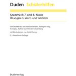 خرید و دانلود نسخه کامل کتاب Duden Schülerhilfen, Grammatik, 7. und 8. Klasse
