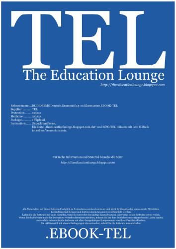 خرید و دانلود نسخه کامل کتاب Duden sms: Deutsch Grammatik 5-10.Klasse_68bafec77c59a.jpeg خرید و دانلود نسخه کامل کتاب Duden sms: Deutsch Grammatik 5-10.Klasse