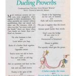 خرید و دانلود نسخه کامل کتاب Dueling Proverbs