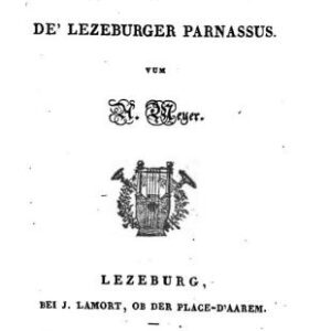 خرید و دانلود نسخه کامل کتاب E’ Schrek ob de’ Lezeburger Parnassus