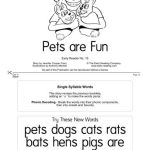 خرید و دانلود نسخه کامل کتاب Early Reading: No.15 Pets are Fun (Pupil’s Book + Teacher’s Guide)