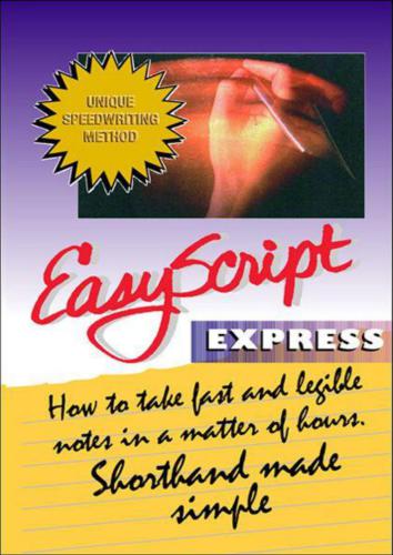 خرید و دانلود نسخه کامل کتاب EasyScript Express: Learn To Take Fast Notes in a Matter of Hours_68c1bb3f50dc9.jpeg خرید و دانلود نسخه کامل کتاب EasyScript Express: Learn To Take Fast Notes in a Matter of Hours