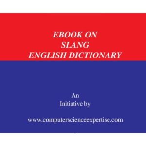 خرید و دانلود نسخه کامل کتاب Ebook on Slang English Dictionary