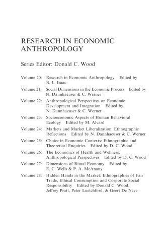 خرید و دانلود نسخه کامل کتاب Economic Development, Integration, and Morality in Asia and the Americas (Research in Economic Anthropology)_68cafdf9d5b1f.jpeg خرید و دانلود نسخه کامل کتاب Economic Development, Integration, and Morality in Asia and the Americas (Research in Economic Anthropology)