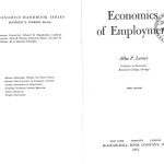 خرید و دانلود نسخه کامل کتاب Economics of Employment