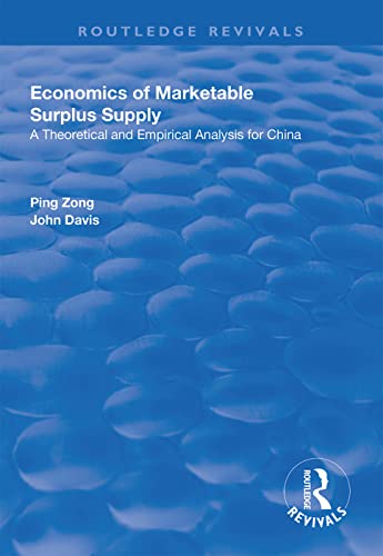 خرید و دانلود نسخه کامل کتاب Economics of Marketable Surplus Supply: Theoretical and Empirical Analysis for China_68c8389c575e3.jpeg خرید و دانلود نسخه کامل کتاب Economics of Marketable Surplus Supply: Theoretical and Empirical Analysis for China