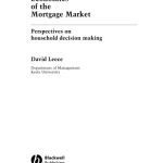 خرید و دانلود نسخه کامل کتاب Economics of the Mortgage Market: Perspectives on Household Decision Making