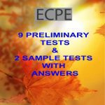 خرید و دانلود نسخه کامل کتاب ECPE. 9 Preliminary Tests & 2 Sample Tests With Answers