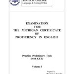 خرید و دانلود نسخه کامل کتاب ECPE – Practice Preliminary Tests with KEY – Volume 3