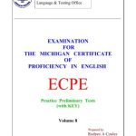 خرید و دانلود نسخه کامل کتاب ECPE – Practice Preliminary Tests with KEY – Volume 8