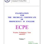 خرید و دانلود نسخه کامل کتاب ECPE – Practice Preliminary Tests with KEY – Volume 7