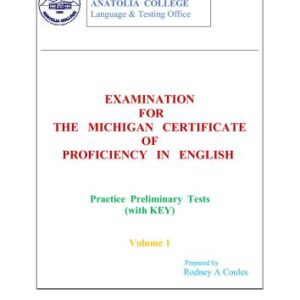 خرید و دانلود نسخه کامل کتاب ECPE – Practice Preliminary Tests with KEY – Volume 1
