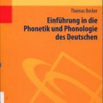 خرید و دانلود نسخه کامل کتاب Einführung in die Phonetik und Phonologie des Deutschen