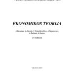 خرید و دانلود نسخه کامل کتاب Ekonomikos teorija