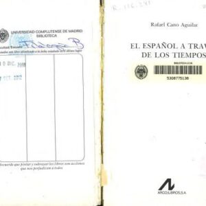 خرید و دانلود نسخه کامل کتاب El Espanol A Traves De Los Tiempos