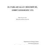 خرید و دانلود نسخه کامل کتاب El parlar salat: descripcio, ambit geografic i us