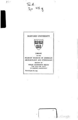 خرید و دانلود نسخه کامل کتاب El Quichua, Gramática Y Crestomatía: Seguido De La Traducción De Un Manuscrito Inédito Del Drama Titulado Ollantay_68b819c53afe5.jpeg خرید و دانلود نسخه کامل کتاب El Quichua, Gramática Y Crestomatía: Seguido De La Traducción De Un Manuscrito Inédito Del Drama Titulado Ollantay