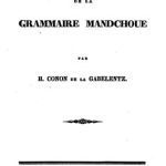 خرید و دانلود نسخه کامل کتاب Élements de la grammaire mandchoue