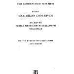 خرید و دانلود نسخه کامل کتاب Enchiridion: cum commentariis veteribus edidit Maximilian Consbruch. – Accedunt variae metricorum Graecorum reliquiae. Editio stereotypa editionis anni 1906