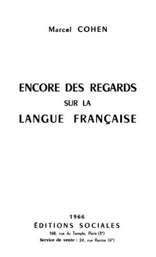 خرید و دانلود نسخه کامل کتاب Encore des regards sur la langue française_68c47c86a28d2.jpeg خرید و دانلود نسخه کامل کتاب Encore des regards sur la langue française