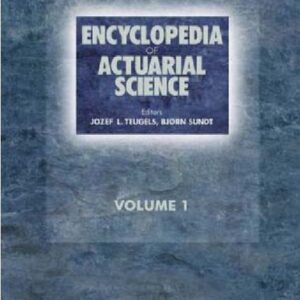 خرید و دانلود نسخه کامل کتاب Encyclopedia of actuarial science