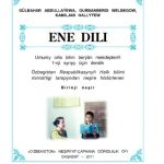 خرید و دانلود نسخه کامل کتاب Ene dili 1