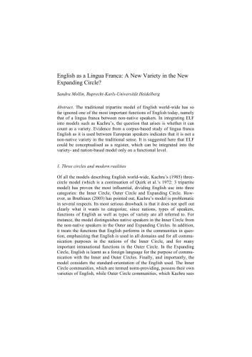 خرید و دانلود نسخه کامل کتاب English as a Lingua Franca: A New Variety in the New Expanding Circle?_68c0a74de014d.jpeg خرید و دانلود نسخه کامل کتاب English as a Lingua Franca: A New Variety in the New Expanding Circle?