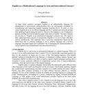 خرید و دانلود نسخه کامل کتاب English as a Multicultural Language in Asia and Intercultural Literacy