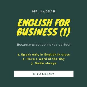 خرید و دانلود نسخه کامل کتاب English for Business (1): English Language Series, Enrich Your English in Business & Commerce Field