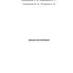 خرید و دانلود نسخه کامل کتاب English for Everybody