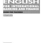 خرید و دانلود نسخه کامل کتاب English for International Banking and Finance Guide for teachers
