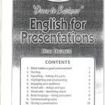 خرید و دانلود نسخه کامل کتاب English for presentations