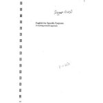 خرید و دانلود نسخه کامل کتاب English for specific purposes A learning-centred approach