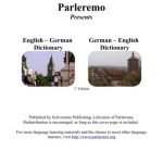 خرید و دانلود نسخه کامل کتاب English-German, German-English Dictionary