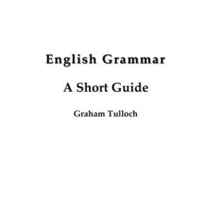 خرید و دانلود نسخه کامل کتاب English Grammar. A Short Guide