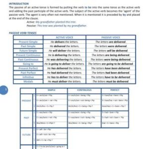 خرید و دانلود نسخه کامل کتاب English Grammar. The Passive Voice