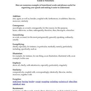خرید و دانلود نسخه کامل کتاب English Guide to Transitions