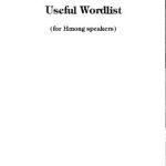 خرید و دانلود نسخه کامل کتاب English-Hmong Phrasebook with Useful Wordlist
