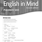 خرید و دانلود نسخه کامل کتاب English in Mind Placement tests Written