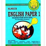 خرید و دانلود نسخه کامل کتاب English paper 1. Examinations with keys for secondary students