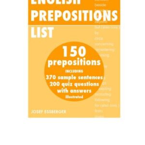 خرید و دانلود نسخه کامل کتاب English Prepositions List