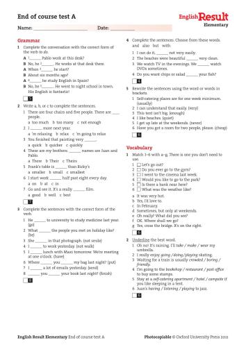 خرید و دانلود نسخه کامل کتاب English Result Elementary Extra Tests_68c23537ba551.jpeg خرید و دانلود نسخه کامل کتاب English Result Elementary Extra Tests